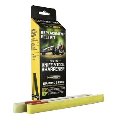 Knife & Tool Sharpener - Replacement Belts & Plate