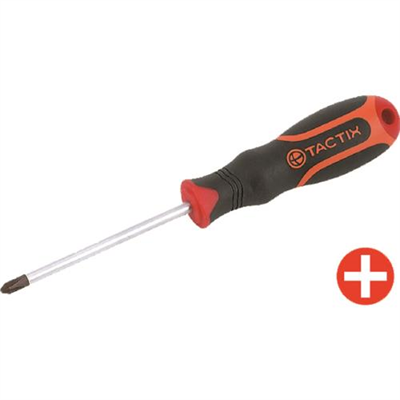 Tactix Screwdriver PH #0 x 60mm (2-1/2in)