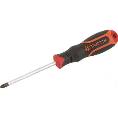 Tactix Screwdriver PH#1 x 75mm (3in)