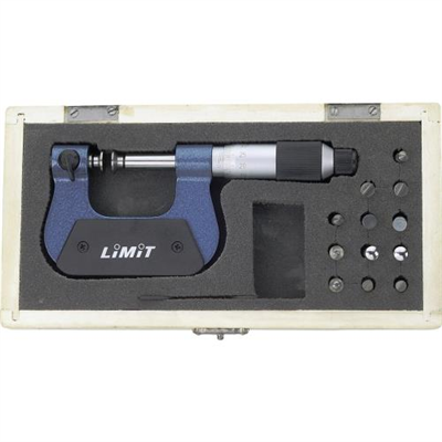 Limit Universal Micrometer w/ Tips 0-25mm**