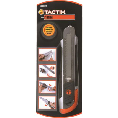 Tactix Knife Snap-off 18mm Zinc-Al Alloy