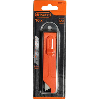 Tactix Knife Blade Snap-off 10pc 18mm