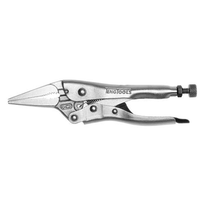 Teng 6in Long Nose Power Grip Plier Narrow Jaw