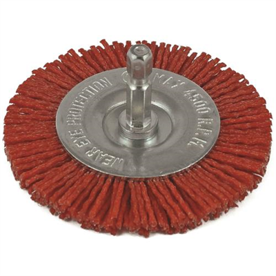 ITM Nylon Spindle Mounted Wheel Brush 50mm