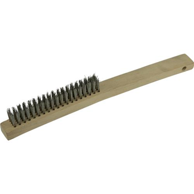 ITM Stainless Steel Wire Brush 353mm - 4 Row
