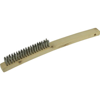 ITM Stainless Steel Wire Brush 353mm - 3 Row