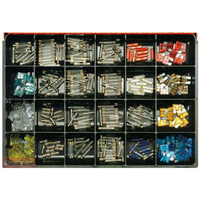 Champion Master Kit 300pc Auto Fuse Asst- Glass, Std Blade