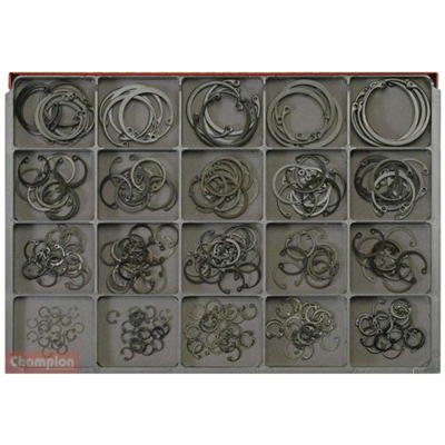 Champion Master Kit 260pc Internal Circlip Asst- Metric