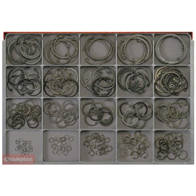 Champion Master Kit 240pc External Circlip Asst- Imperial