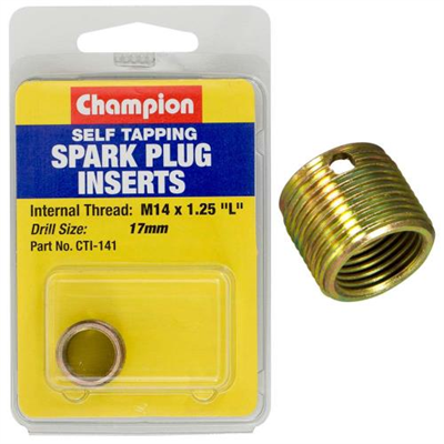 Champion S/Tapp. Thread Insert - M14 x 1.25mm Long -1pk