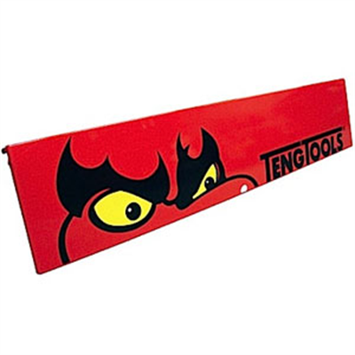 Teng Red Kick Panel w/Logo (210 x 1000mm)