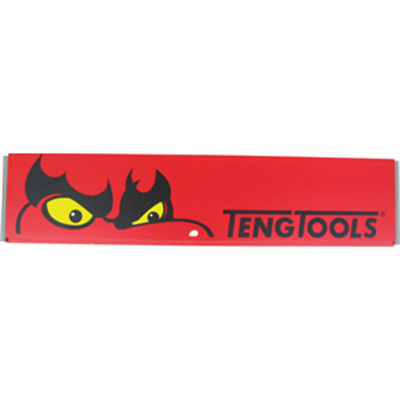 Teng Red Top Sign Panel w/Logo