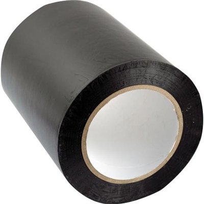 UCC 200 Micron PVC Overwrap Tape 150mm x 30m (Black)