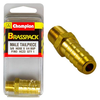 Champion Brass 5/8in x 1/4in Male Hose Barb