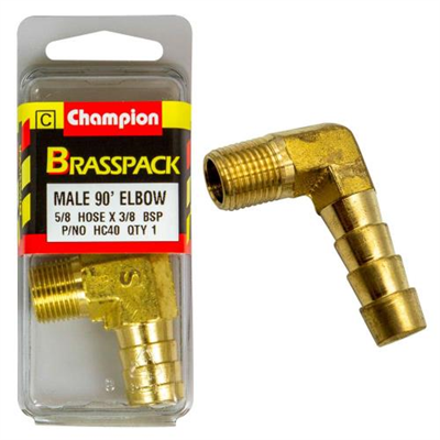 Champion Brass 5/8in x 3/8in 90Deg Male Elbow