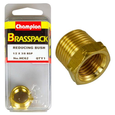 Champion Brass 1/2in x 3/8in BSP Reducing Bush
