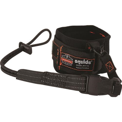 Ergodyne Pull-On Wrist Lanyard w/Buckle 20cm 1.4kg