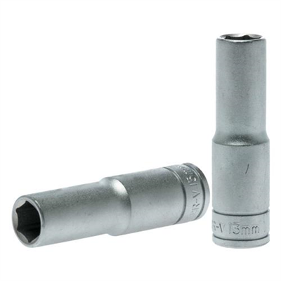 Teng 1/2in Dr. Deep Socket 13mm 6Pnt