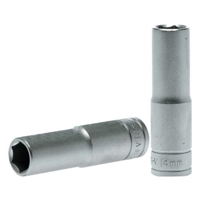 Teng 1/2in Dr. Deep Socket 14mm 6Pnt