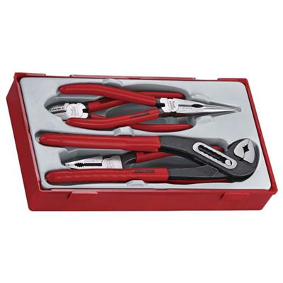 Teng 4pc MB Vinyl Grip Plier Set - TC-Tray