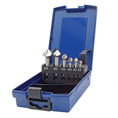 Holemaker 6pc HSS 3-Flute 90deg Countersink Set 3-20.5mm