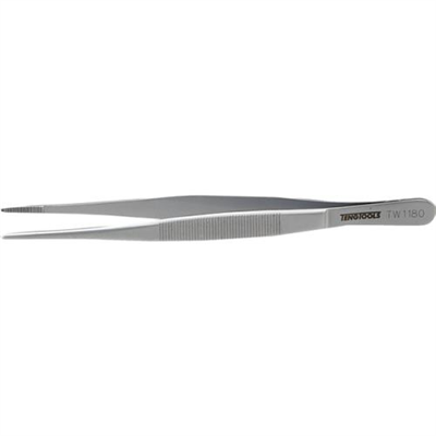 Teng Precision Tweezer 180mm Straight Serrated**