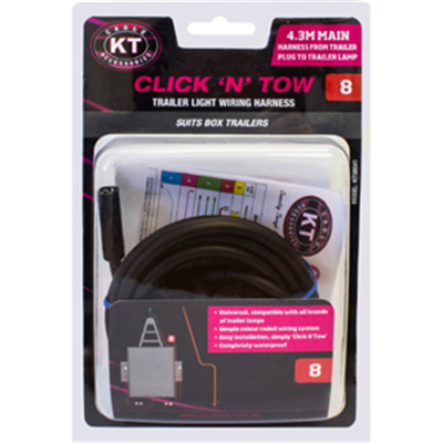 KT C'N'T 5p To 4p Main Wire Harness-4.3m (#8)**