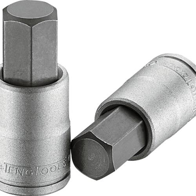 Teng 1/2in Dr. Bit Socket Hex 3/16in