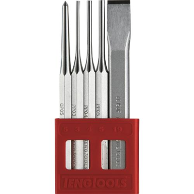 Teng 5pc Punch & Chisel Set