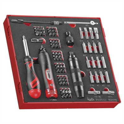 Teng 95pc Torq S/Driver 1-5Nm & Acc. Set - TED-Tray