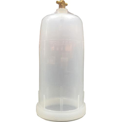 Groz Polypropylene Filter Bowl Only