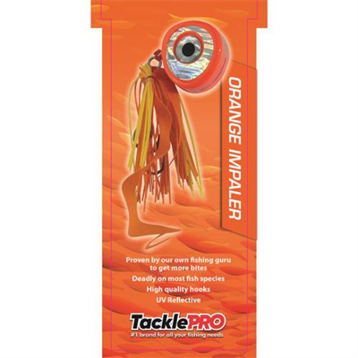 TacklePro Kabura Lure 240gm - Orange Impaler