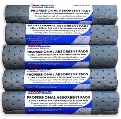 ProEquip Absorbent Clean-Up Sheets - 380mm x 230mm**