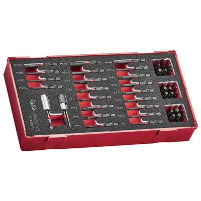 Teng 50pc Impact Bits Set - TEA-Tray