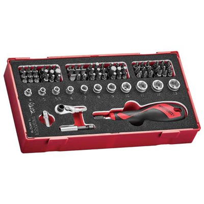 Teng 78Pc Bits Driver Set - TEA-Tray