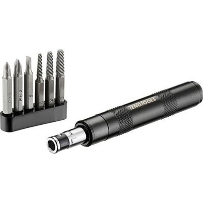 Teng 7pc 1/4in Dr. Impact Driver Set