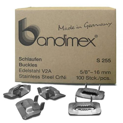 Bandimex S255 Buckles 5/8in (100pc)