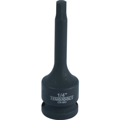 Teng 1/2in Dr. Hex Bit Impact Socket 1/4