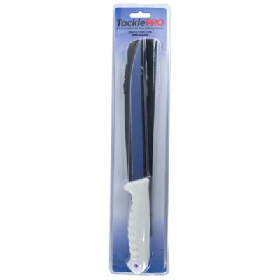TacklePro 8in Fillet Knife With Sheath - 210mm