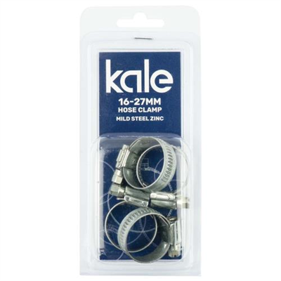 Kale WD12 16-27mm W1-R (4pk) - Mild Steel Zinc