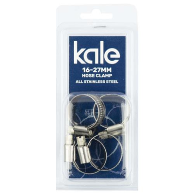 Kale WD12 16-27mm W3-R (4pk) - All Stainless