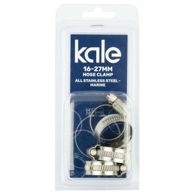 Kale WD12 16-27mm W4-R (4pk) - All Stainless Marine
