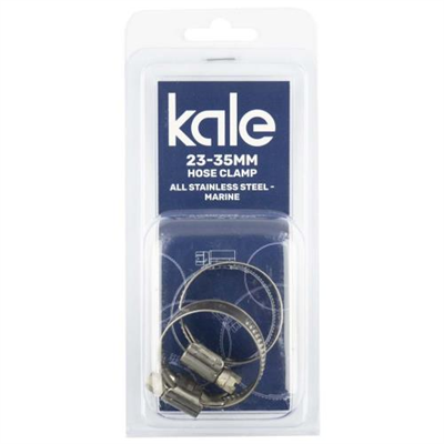Kale WD12 23-35mm W4-R (2pk) - All Stainless Marine