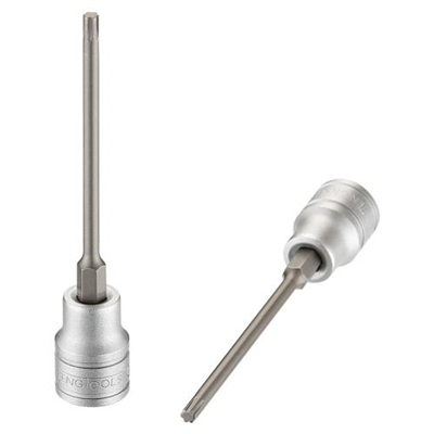 Teng 3/8in Dr. Long Ribe Bit Socket # 04