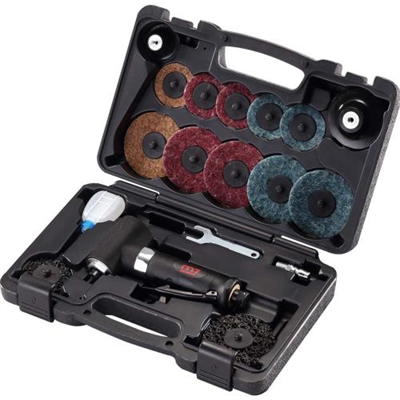 M7 18pc Air Polisher Kit 2in/3in 90 deg.