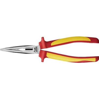 Teng 200mm/8in Insulated Long Nose Plier Bent