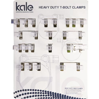 Kale Merchandiser T-Bolt Backing Board Only - Wrap and Hooks
