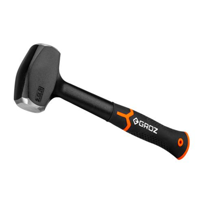 Groz Anti Shock Drilling Hammer 1.1kg - Steel Handle 12in