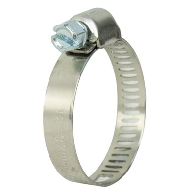 Global Clamps Micro Perf 18-32mm W2 SAE 012 (10pc)